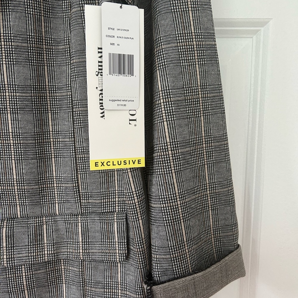Liverpool Los Angeles Oversized Plaid Blazer – XS, NWT - Picture 5 of 9